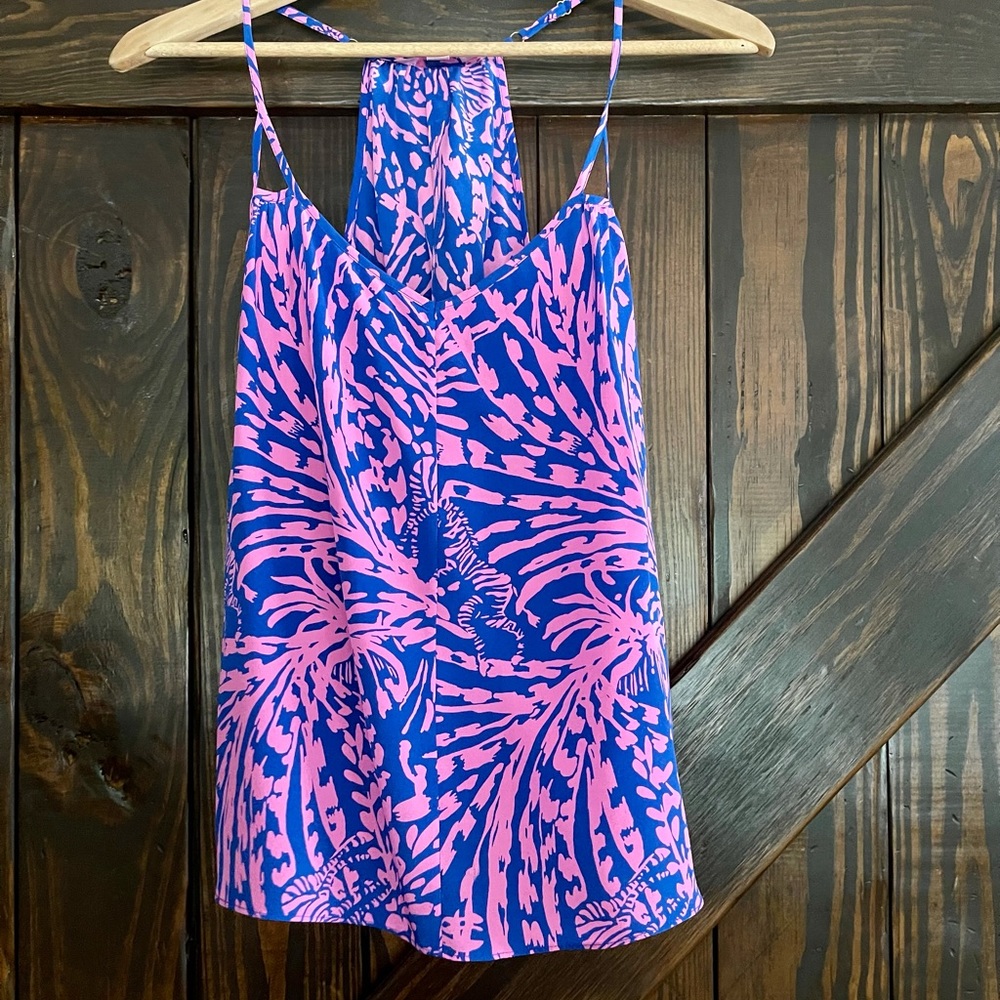 Lilly Pulitzer Silk Tank XS